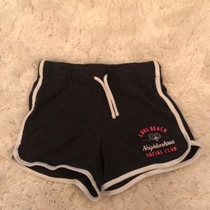 Girls grey/black shorts!